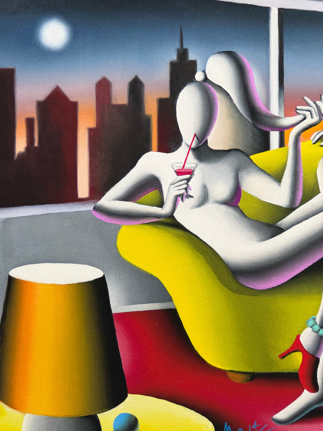 Perfection At Twilight II | Mark Kostabi
