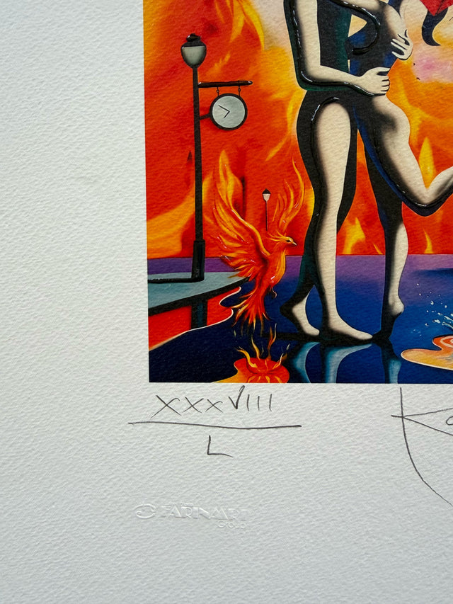 Burning Desire  | Mark Kostabi