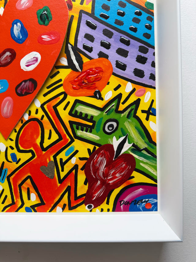 Opera Incorniciata: Haring a New York | Bruno Donzelli