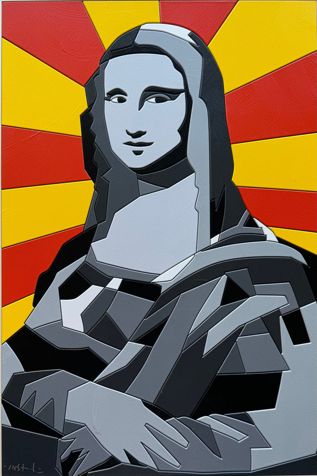 Mona rising | Ugo Nespolo