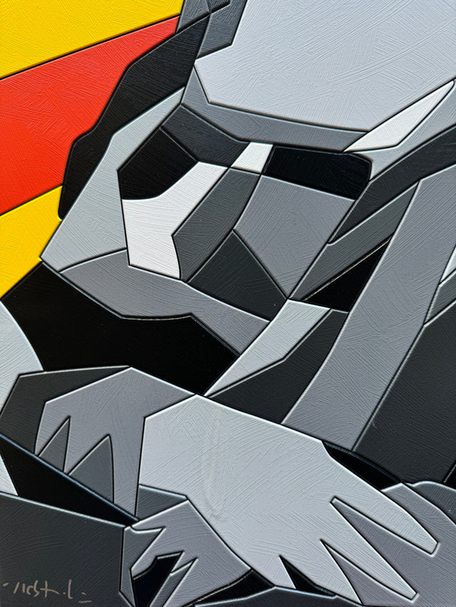 Mona rising | Ugo Nespolo