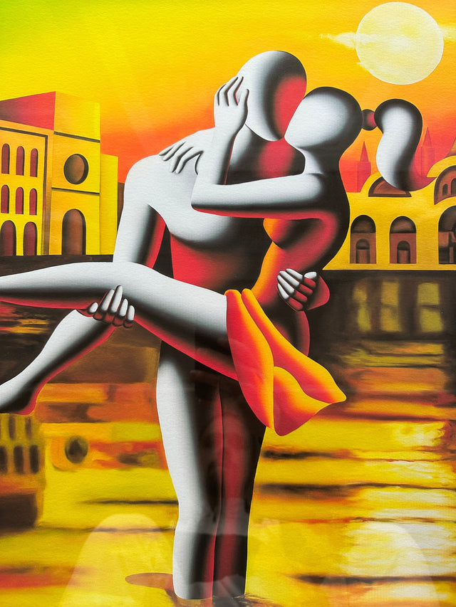 Opera incorniciata: Happier than ever | Mark Kostabi