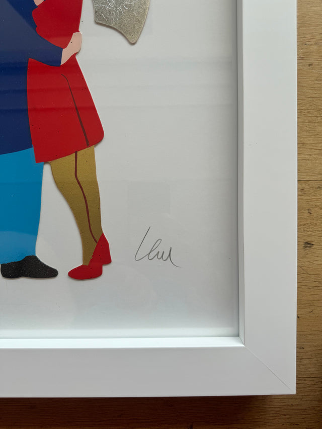 Opera incorniciata: Protection  | Marco Lodola