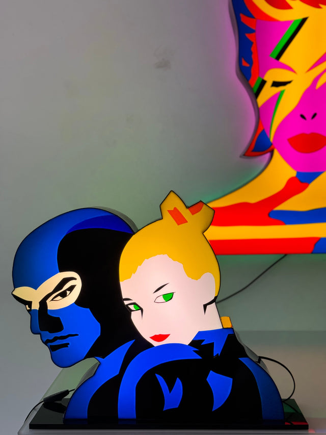 Diabolik and Eva Kant | Marco Lodola