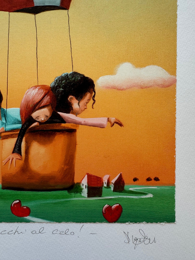 " Occhi al cielo! " | Diego Santini