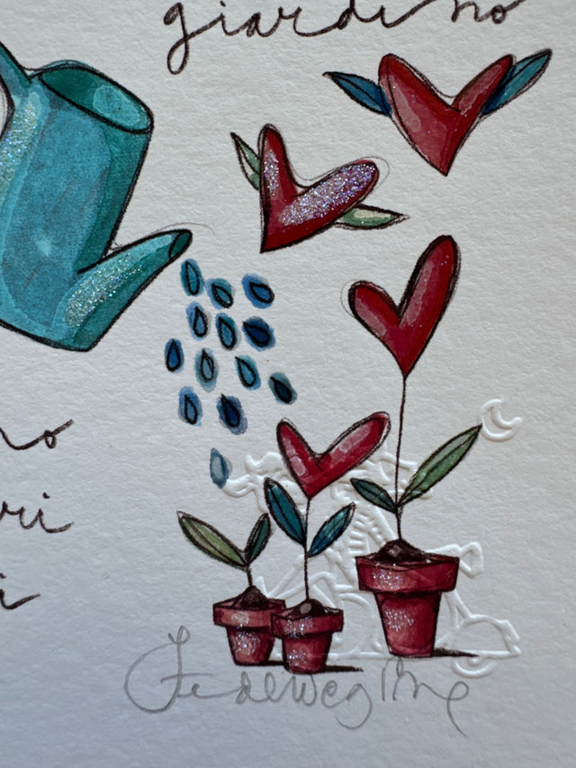 L'amicizia è un giardino dove crescono pensieri felici  | Federica Porro