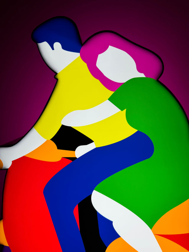 Vespa hugs II | Marco Lodola