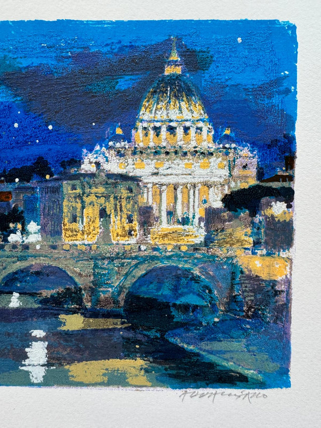 Il tevere (Blu) | Natale Addamiano