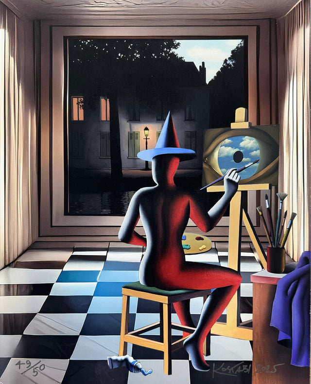 The visionary  | Mark Kostabi