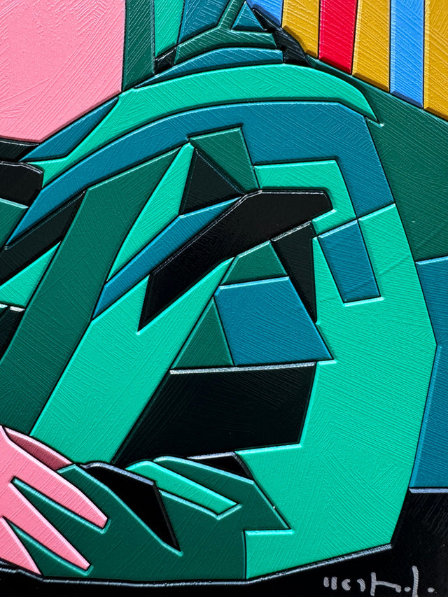 Smirking | Ugo Nespolo