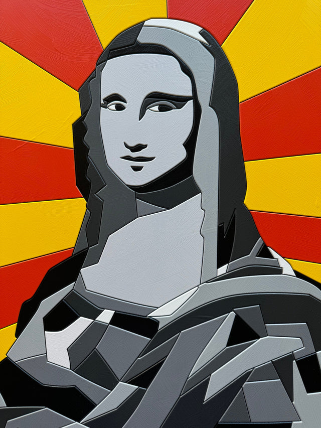 Mona rising | Ugo Nespolo