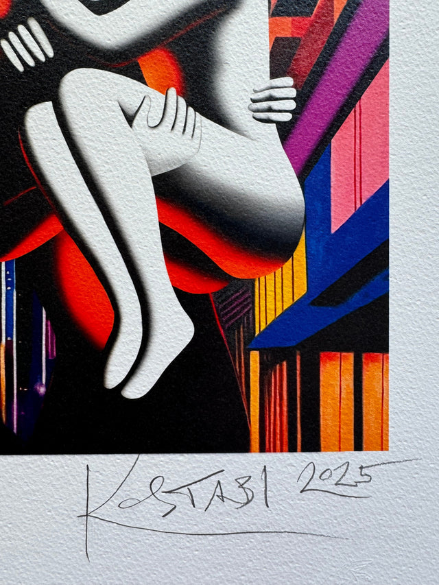 Futures entwined | Mark Kostabi