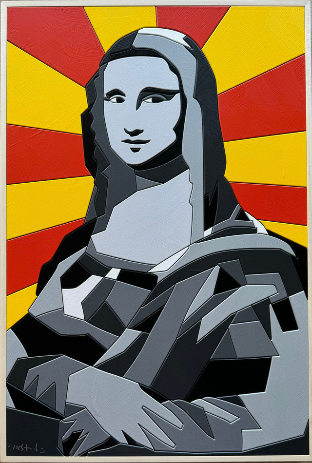 Mona rising | Ugo Nespolo