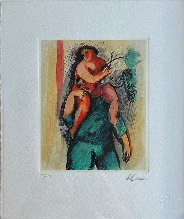 Opera incorniciata: Ode | Sandro Chia
