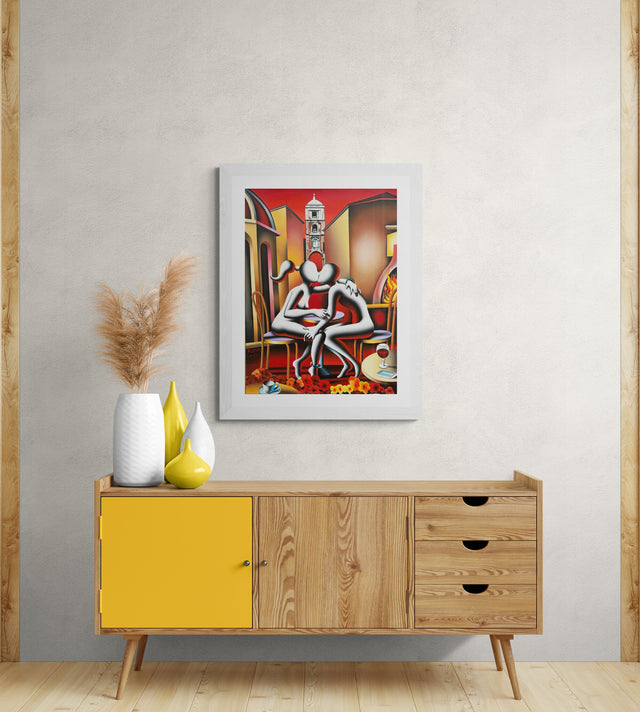 Flames of desire | Mark Kostabi