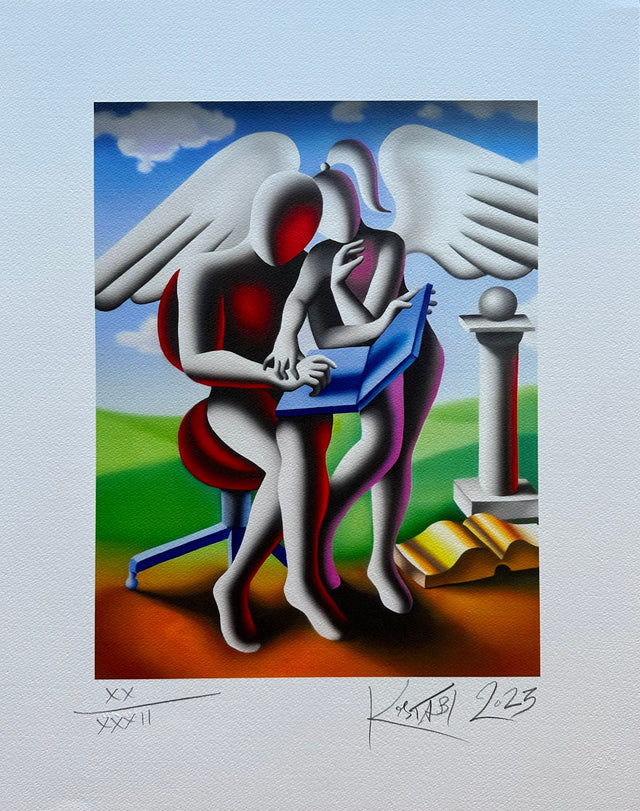 Divine Guidance | Mark Kostabi