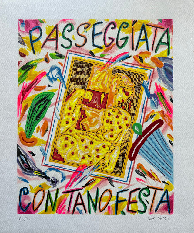 Passeggiata con Tano Festa | Bruno Donzelli