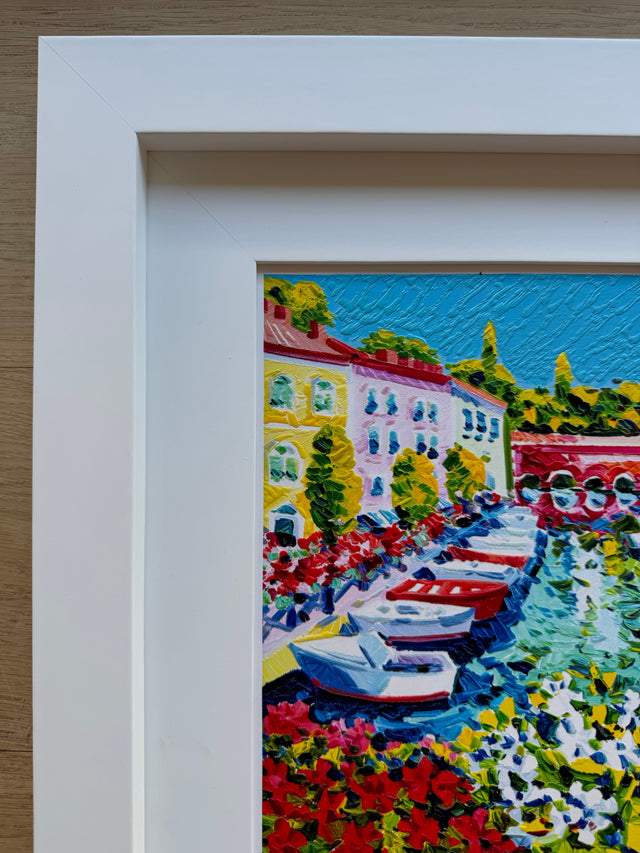 Opera incorniciata: Peschiera dove riposare il cuore  | Athos Faccincani