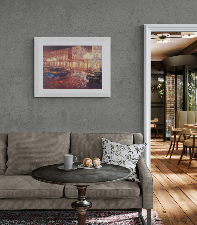 Macchina blu  | Carlo Romagnolo