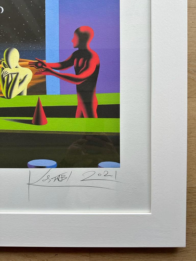 Opera incorniciata: Window to beyond | Mark Kostabi