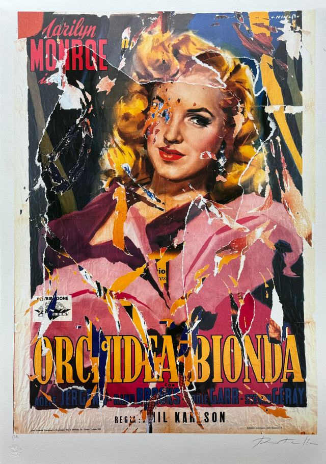 Orchidea bionda | Mimmo Rotella