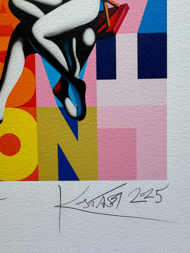 The language of love | Mark Kostabi