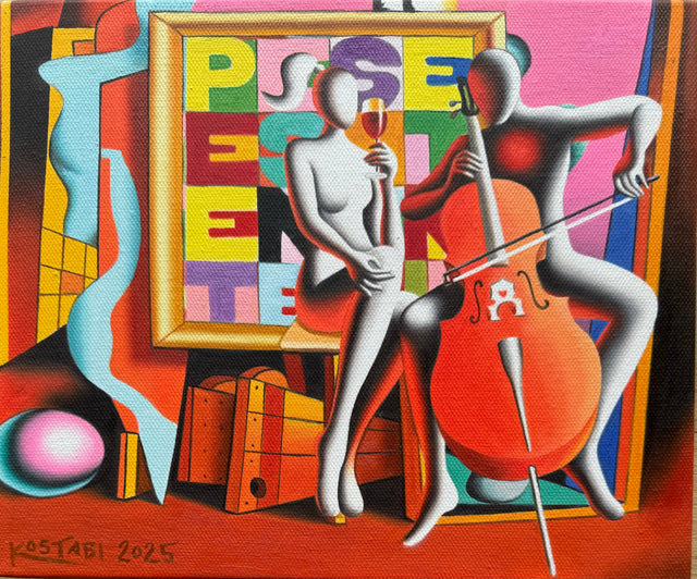 Elysian Harmony | Mark Kostabi