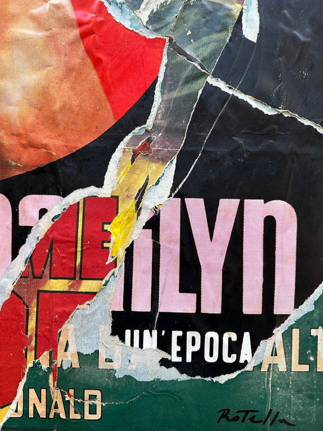 Marilyn Rock | Mimmo Rotella