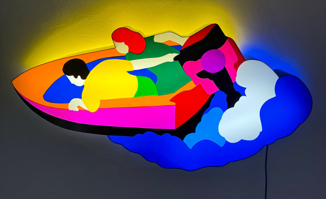 Sail in the ocean  | Marco Lodola