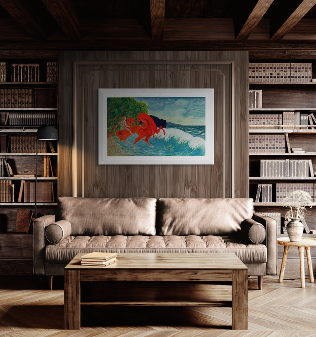 Cavalli sul mare | Aligi Sassu