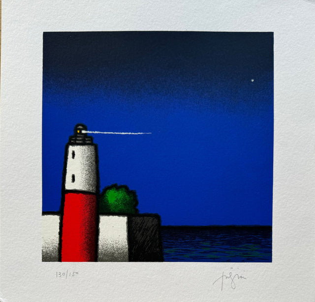 Faro bianco e rosso | Tino Stefanoni