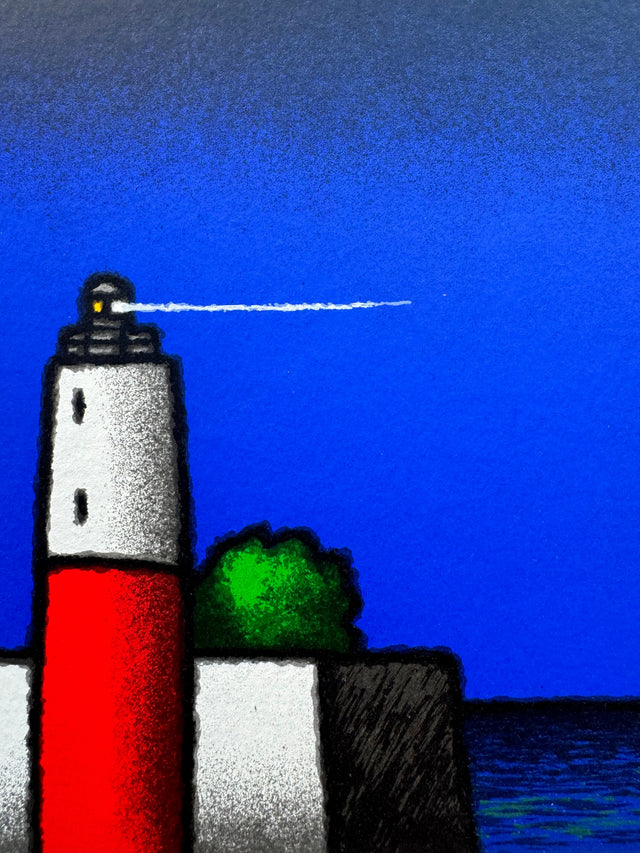 Faro bianco e rosso | Tino Stefanoni