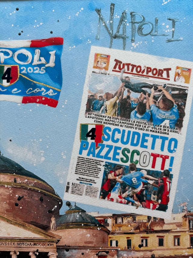 Opera incorniciata: "Anema e Core" - Commemorative edition | Renè