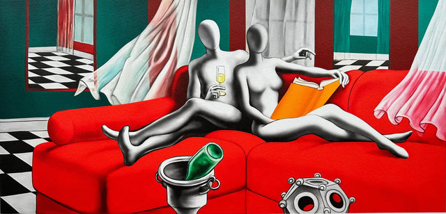 Elegance in Enlightenment | Mark Kostabi