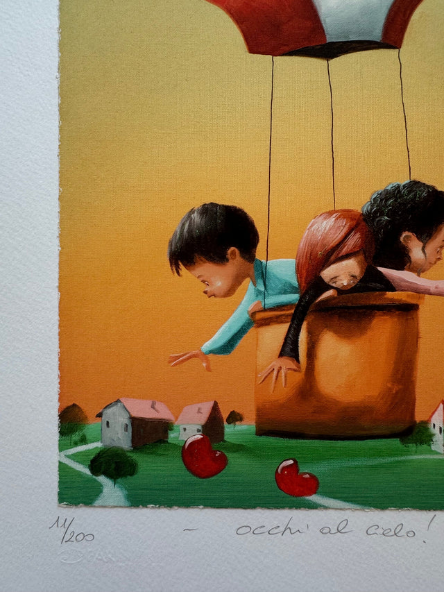 " Occhi al cielo! " | Diego Santini