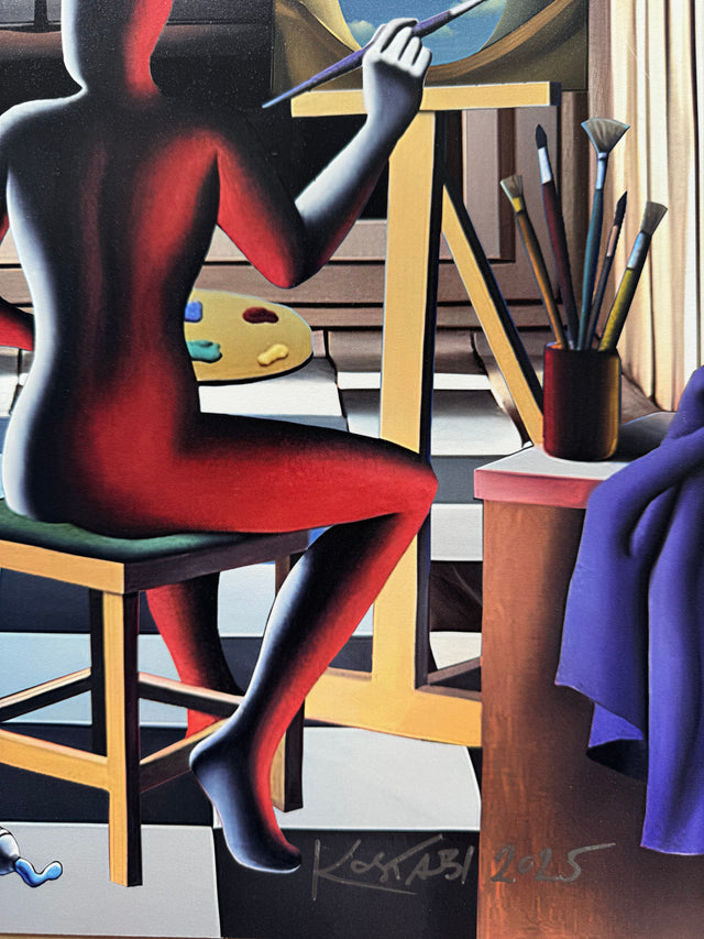 The visionary  | Mark Kostabi
