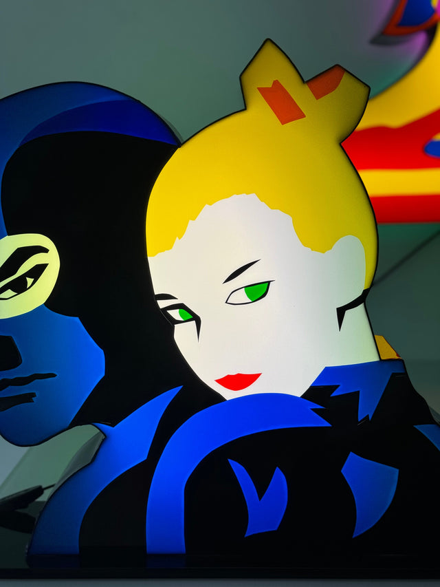 Diabolik and Eva Kant | Marco Lodola