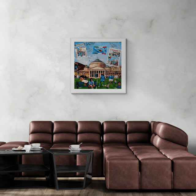 Opera incorniciata: "Anema e Core" - Commemorative edition | Renè