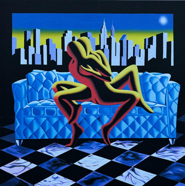 Urbanistic bliss | Mark Kostabi