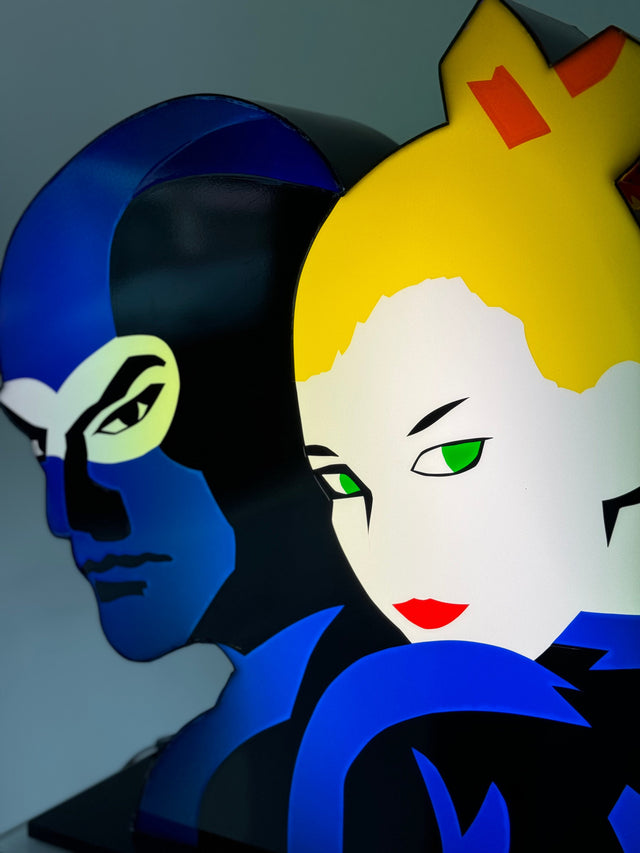 Diabolik and Eva Kant | Marco Lodola