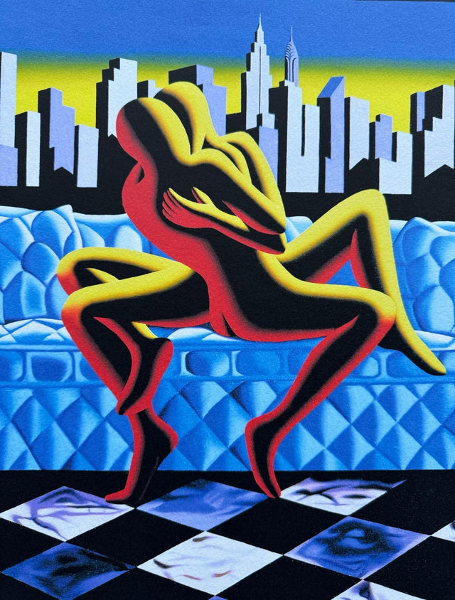 Urbanistic bliss | Mark Kostabi