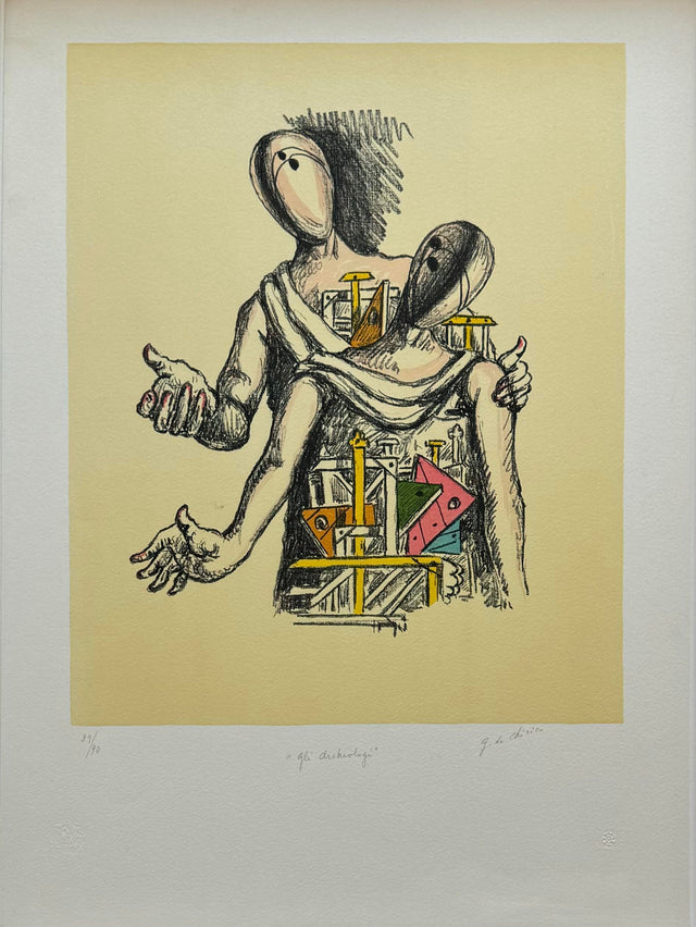 Gli archeologi | Giorgio De Chirico