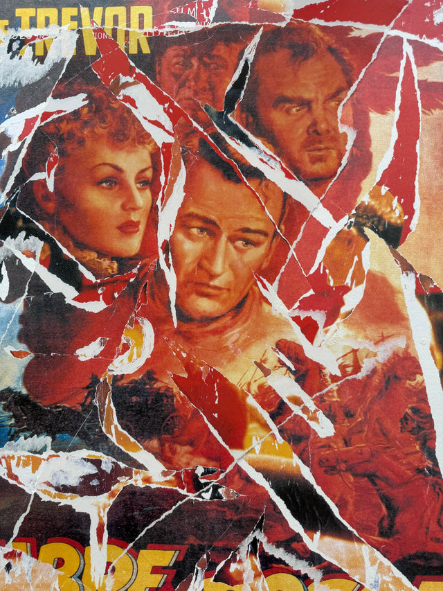 Ombre rosse | Mimmo Rotella