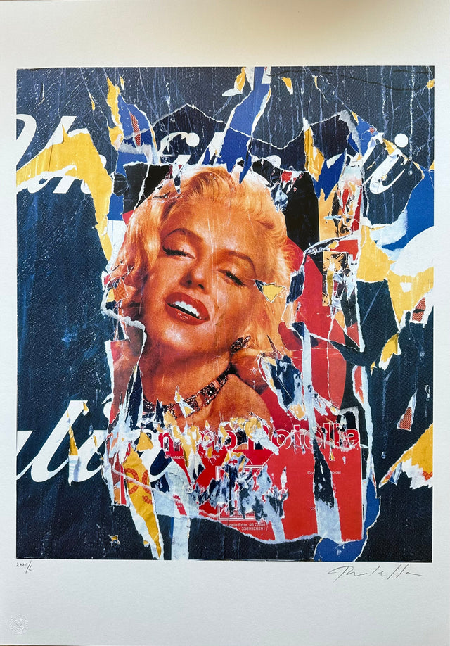 A tribute to Marilyn II | Mimmo Rotella