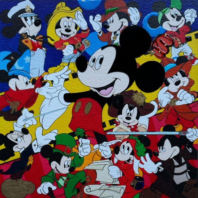" The thousand face of Michey Mouse " | Sergio Veglio