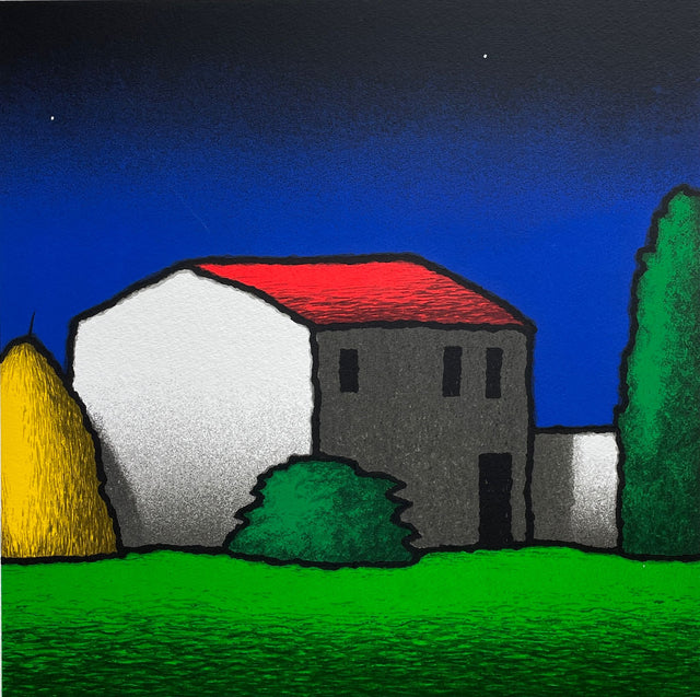 Casale Notturno | Tino Stefanoni - Arte Focus™