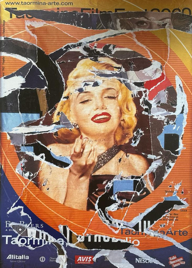 A tribute to Marilyn | Mimmo Rotella